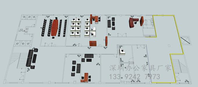 200平辦公室應該如何裝修及辦公家具擺放圖 200平辦公室應該如何裝修及辦公家具擺放圖